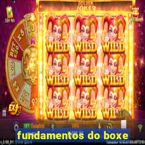 fundamentos do boxe